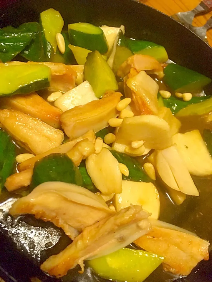 #ヤゲンの#梅酢 炒め|MIEKO 沼澤三永子さん