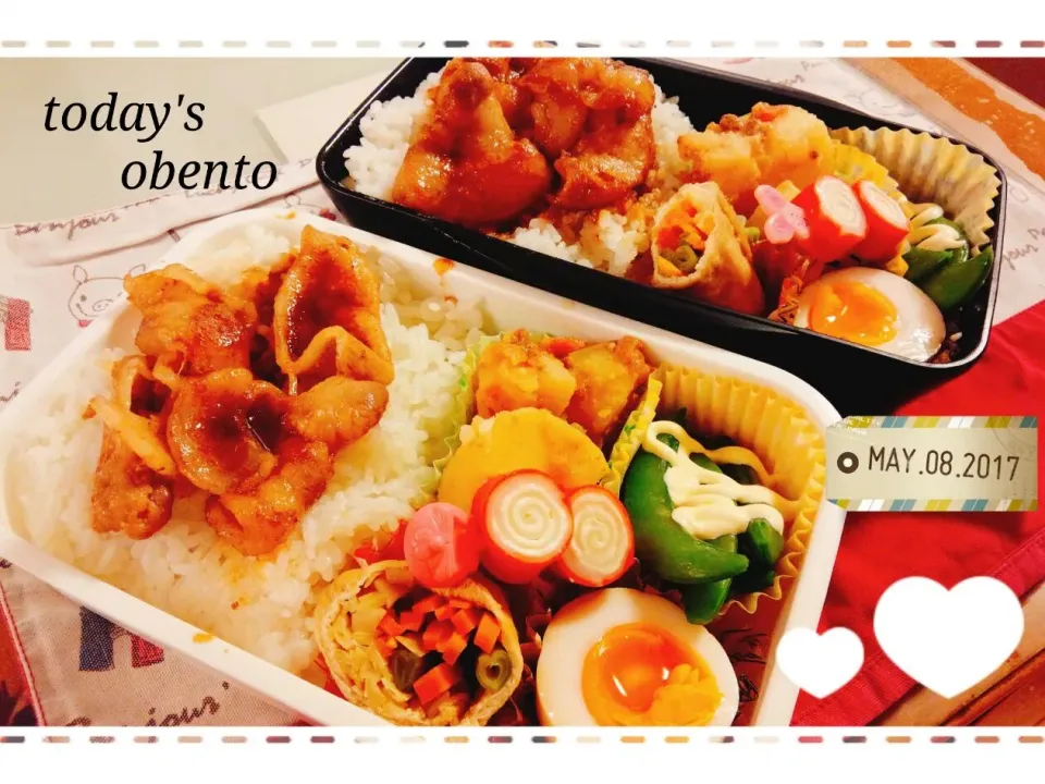 #旦那弁当 #息子弁当 #お弁当 #ランチボックス #ランチ|taku＆chocoママさん