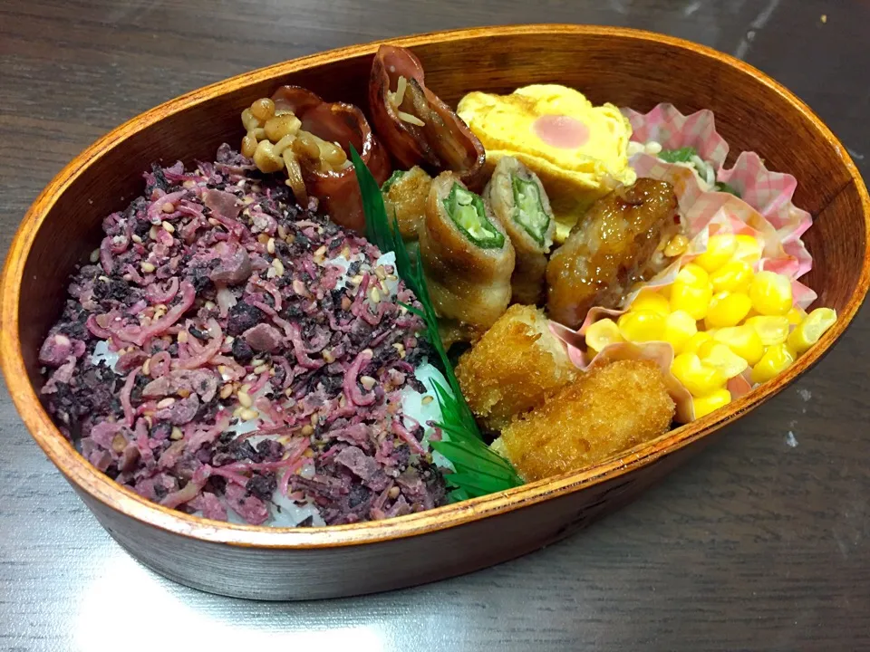 今日のお弁当🍱🍙🤗|りさりささん