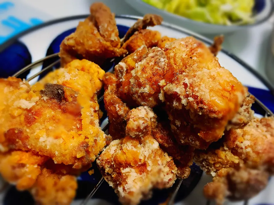 鶏モモ肉の竜田揚げ (๑˃̵ᴗ˂̵)و|bamazooさん