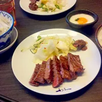 Snapdishの料理写真:牛タン定食|yukkiさん