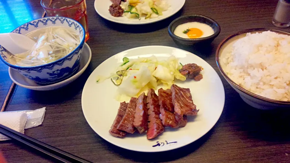 Snapdishの料理写真:牛タン定食|yukkiさん