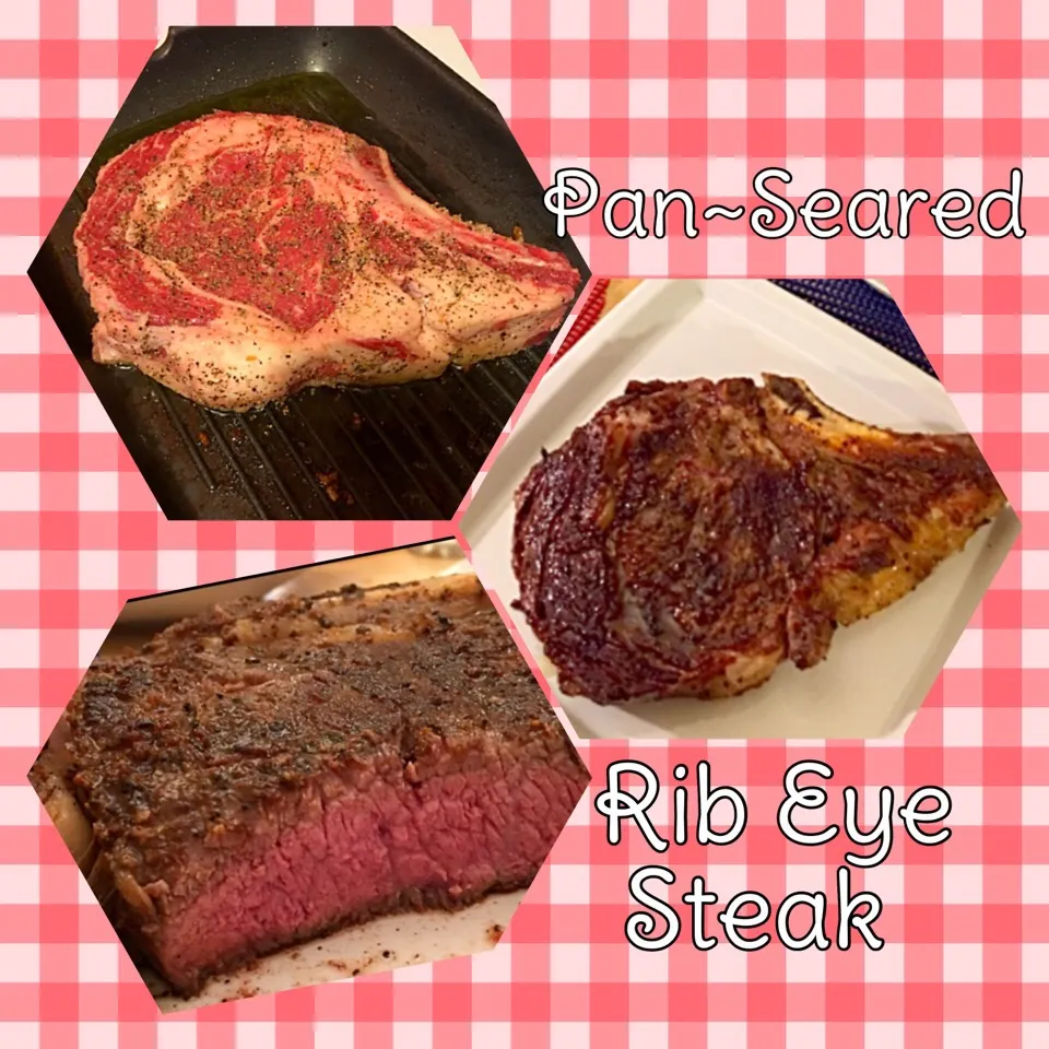 Perfectly pan seared  Rib Eye steak #ribeye #ribeyesteak #steak #panseared|🌺IAnneさん