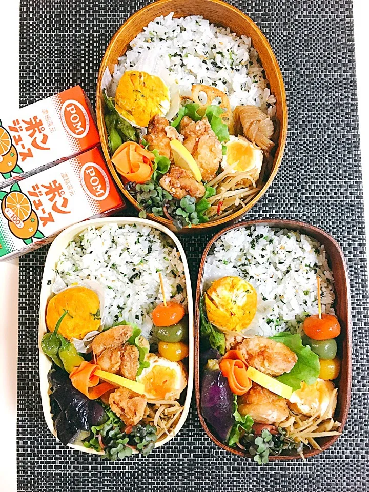 Snapdishの料理写真:家族のお弁当 2017.05.09|＊emio＊さん