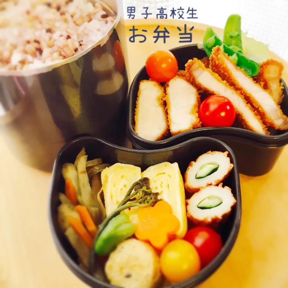 5月9日(火)男子高校生弁当|みかりんさん