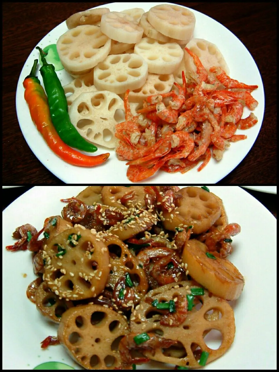 sauté lotus root|steven z.y.さん