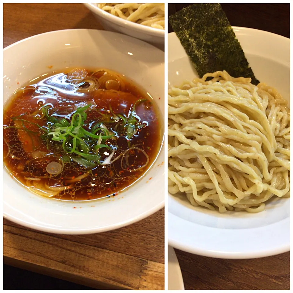 醤油つけ麺@山と樹(高円寺)|yoooochanさん