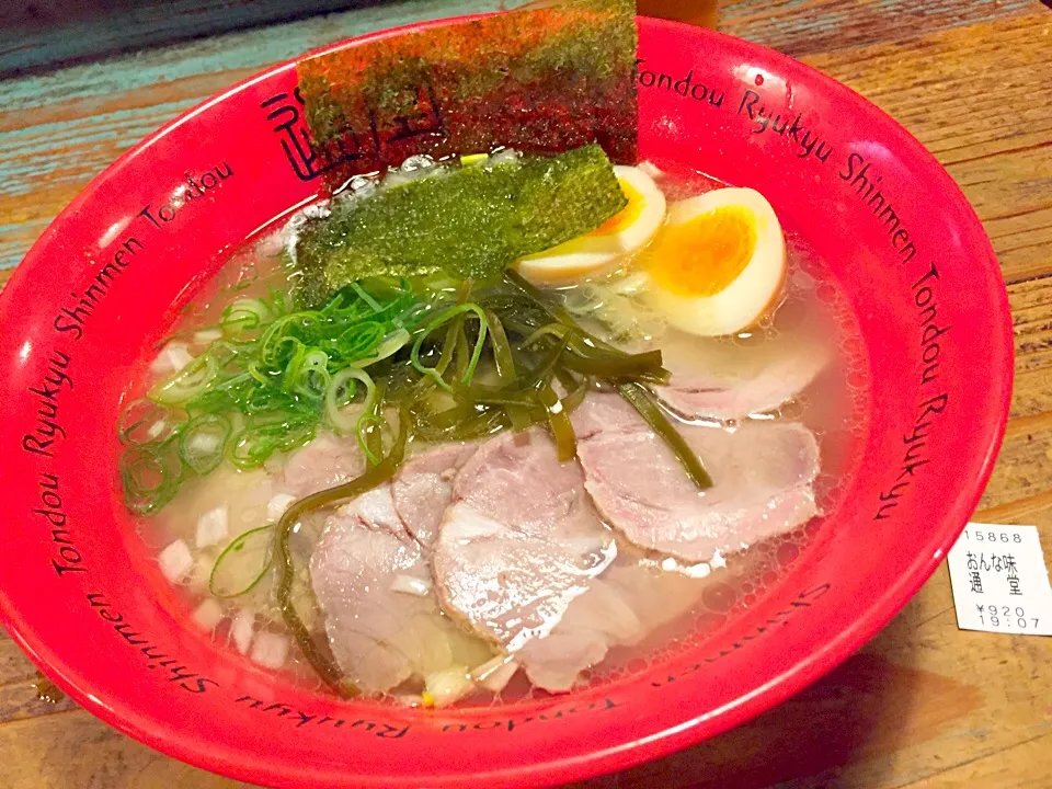 Snapdishの料理写真:Women ramen - onna-aji tondou|Sky Blueさん