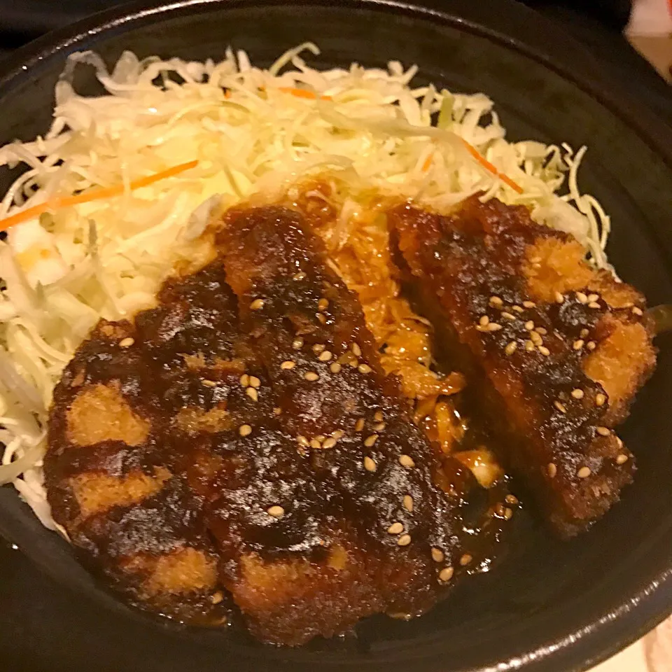 味噌カツ丼(◍•ڡ•◍)❤|いつみさん