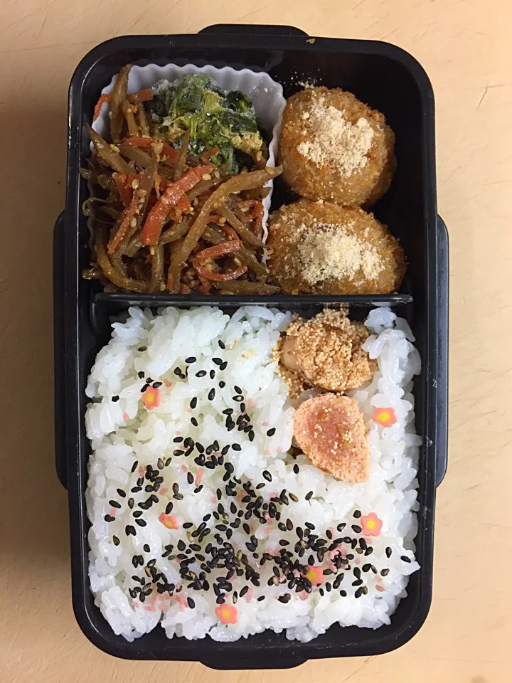 Snapdishの料理写真:お弁当／男子高校生|nayutaさん