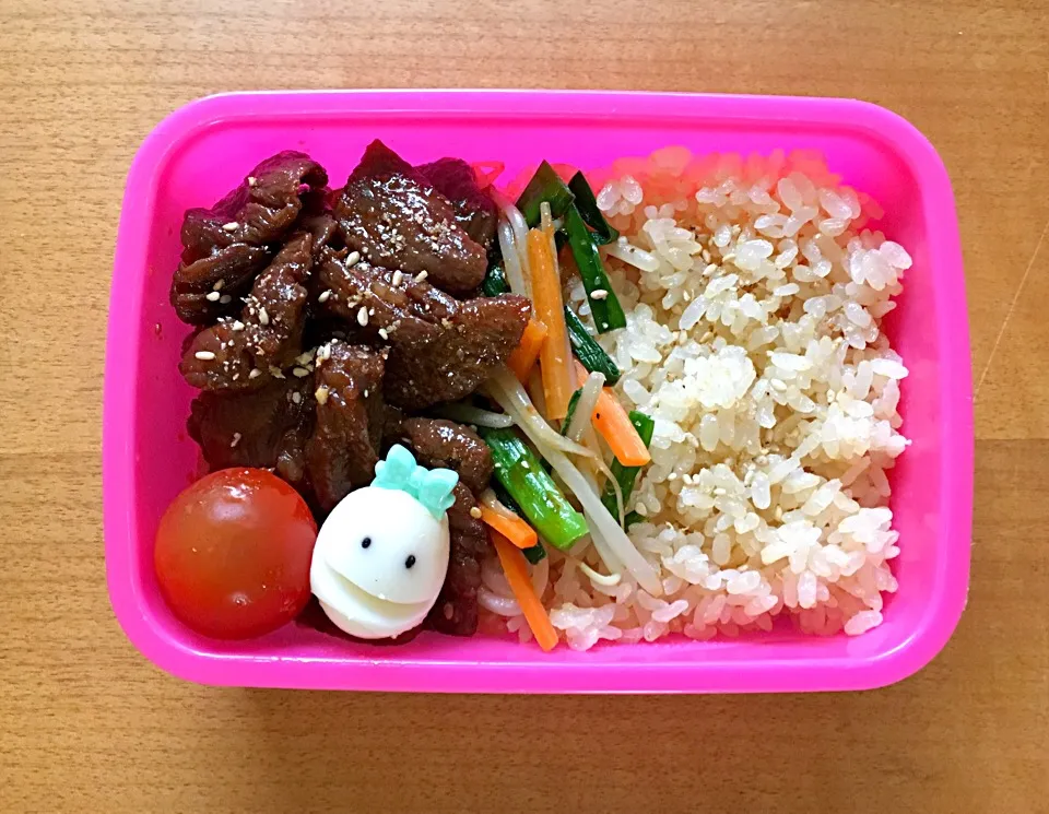 今日のお弁当#焼肉弁当|ぴのさん