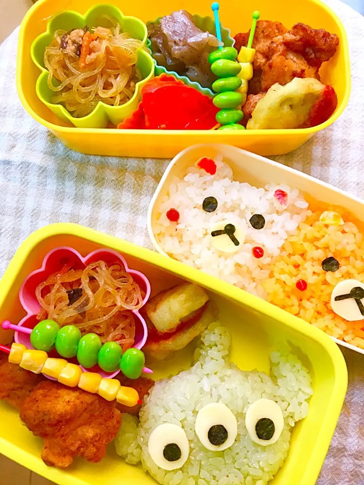 長男 次男 幼稚園 お弁当
#幼稚園 #年少 #年長|ひかりさん