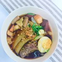 Chinese roll noodle soup 🍲|Nut_thananさん