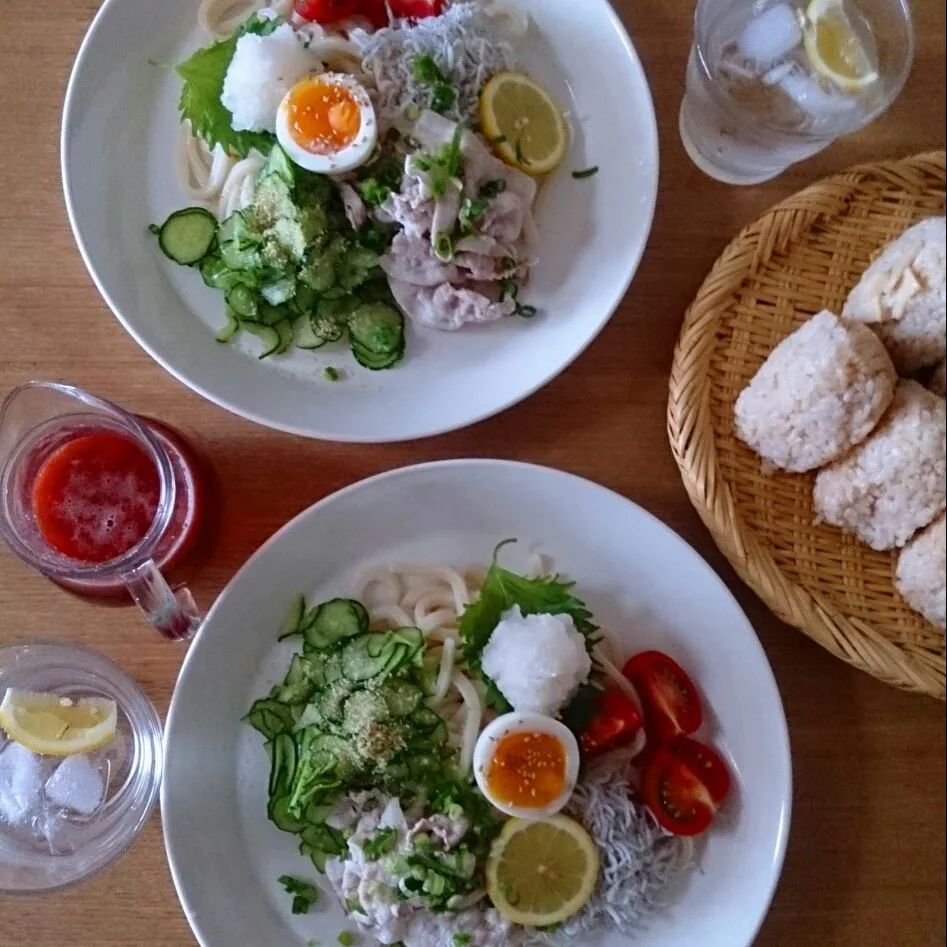 冷凍トマトのこぶおろしうどん❁|takakoさん