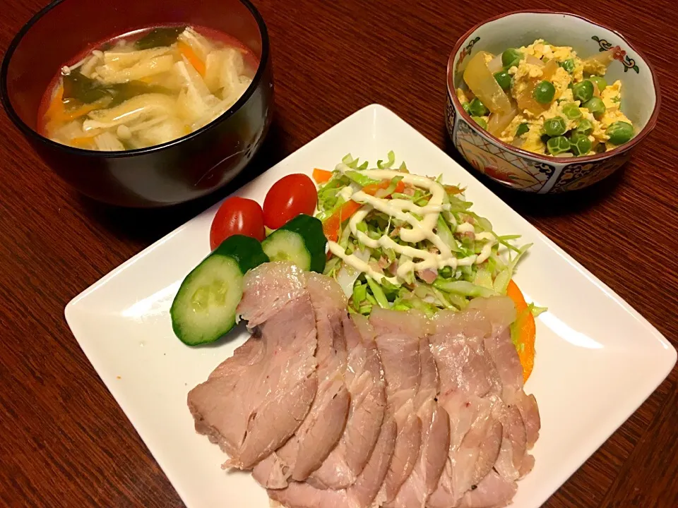 Snapdishの料理写真:ローストポーク&春野菜
#糖質制限 #グルテンフリー #mec食|千原さん