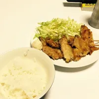 あじにかんたんパン粉をつけてオリーブオイルで焼いた。|ちょびさん