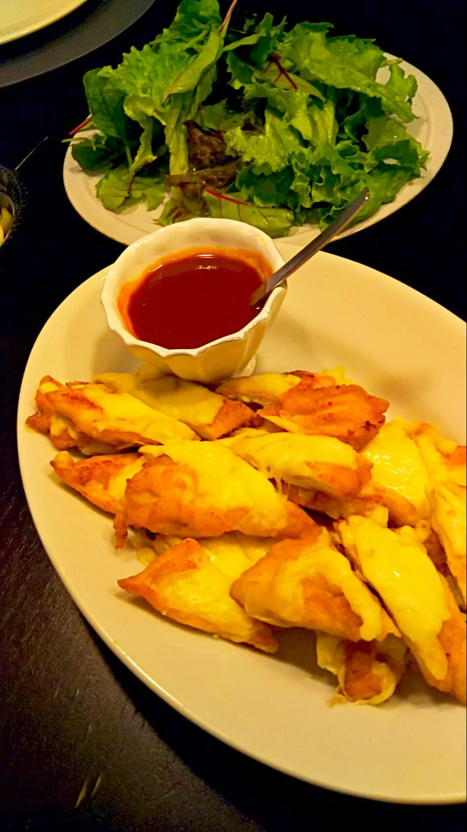 Snapdishの料理写真:チキンのオーブンチーズ焼き|ベッチさん