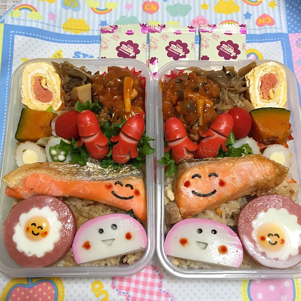 2017年5月11日 ムスメ＆オレ弁当♪|クッキングおやぢさん