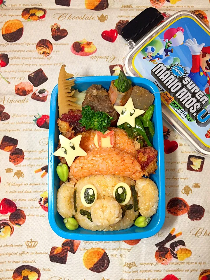 Snapdishの料理写真:マリオお弁当☆|makoryuneさん