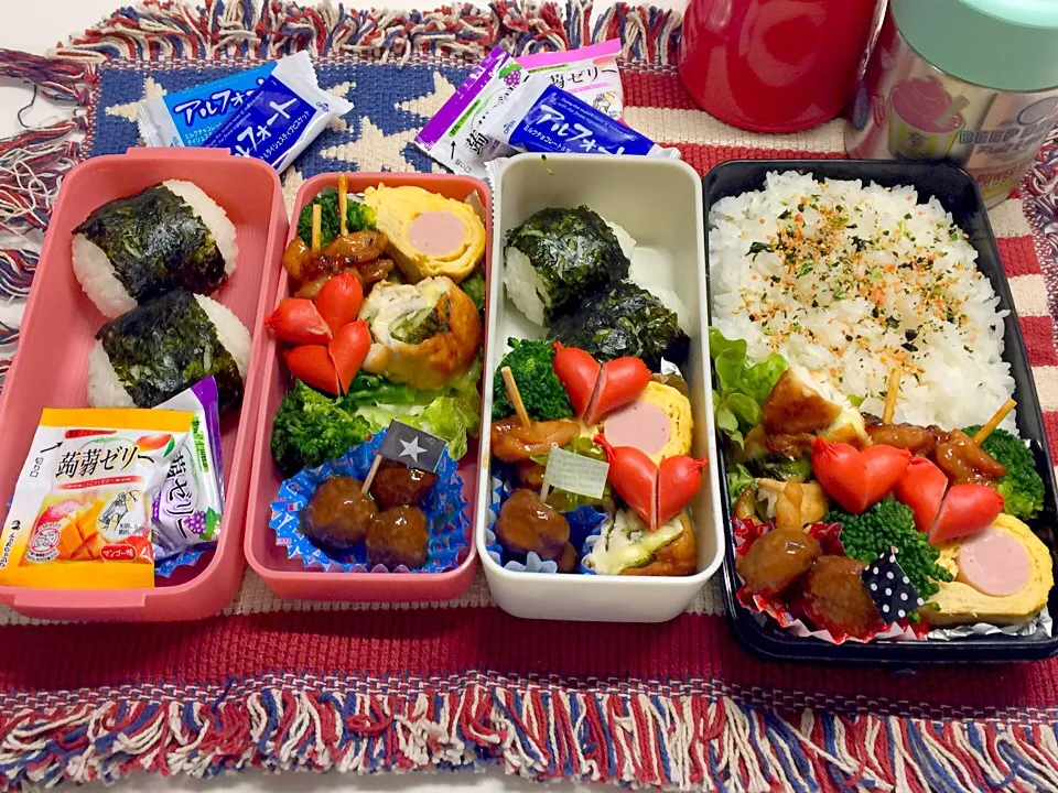 ❤️弁当🍱|三姉妹のママさん