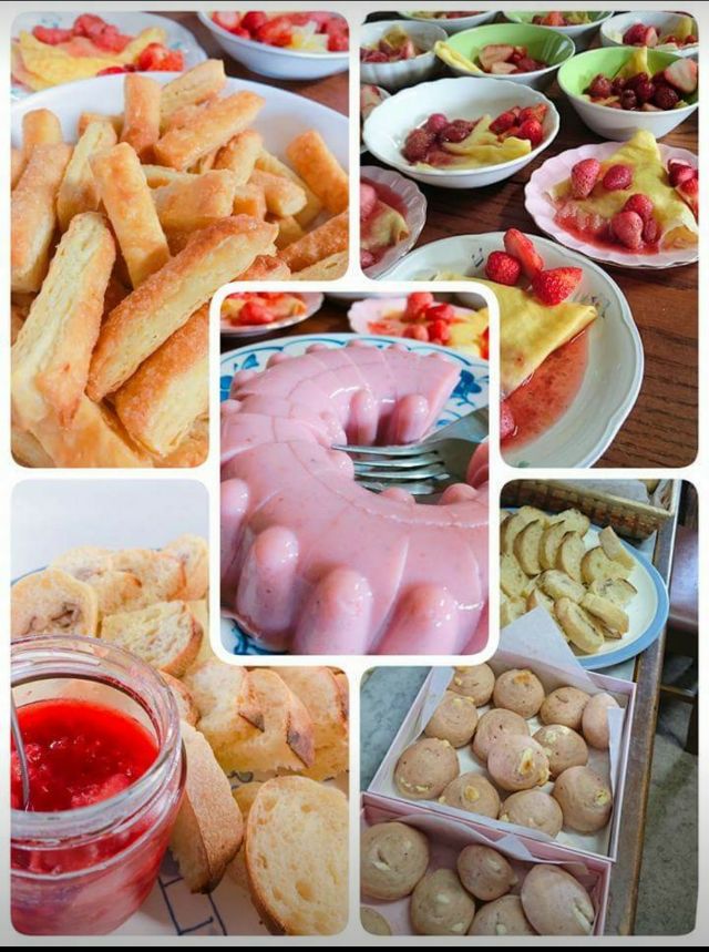 kumikoさんの簡単お豆腐イチゴムース💕
～ランチバイキングに🍓～