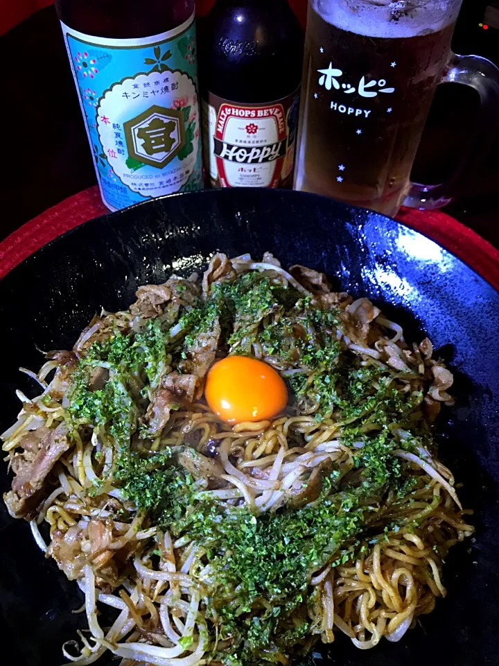 Snapdishの料理写真:両面焼きそば再び|あつしさん