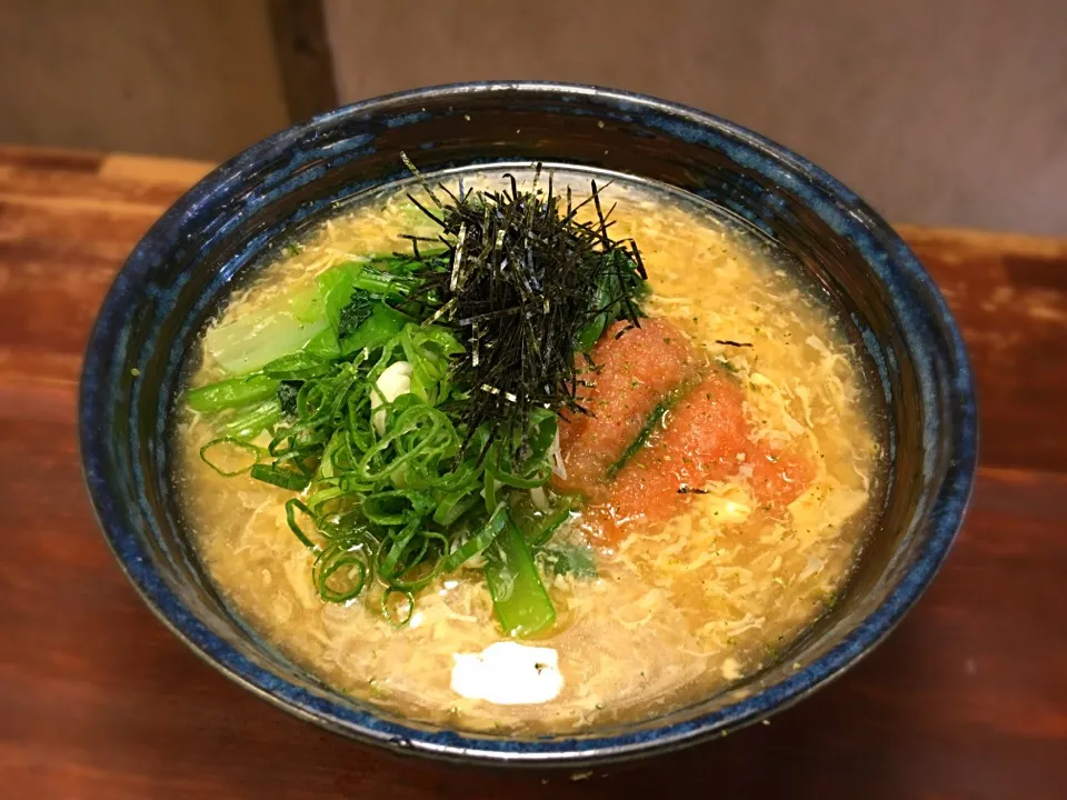 明太かき玉そうめん1|半田手延べそうめんの店 阿波や壱兆さん