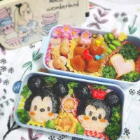 Snapdishの料理写真:遠足お弁当(´ω｀)♡|chamiii.Kさん