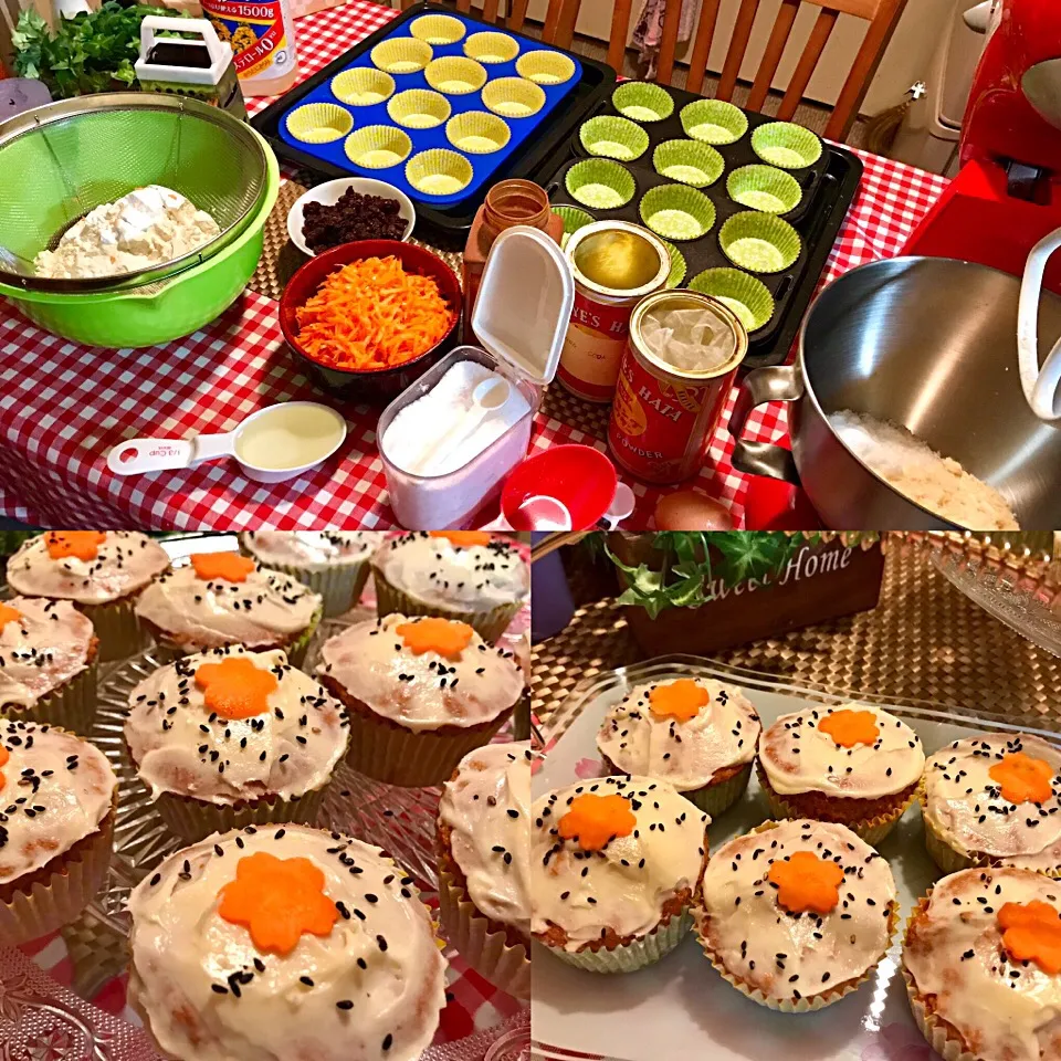 Fool proof carrot cup cake with cream cheese frosting|Babyluv Cabrera Ocampoさん