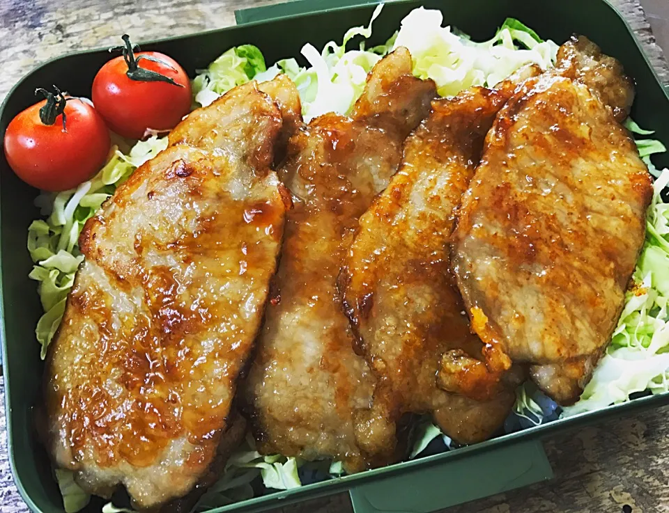 生姜焼き弁当～|akoさん