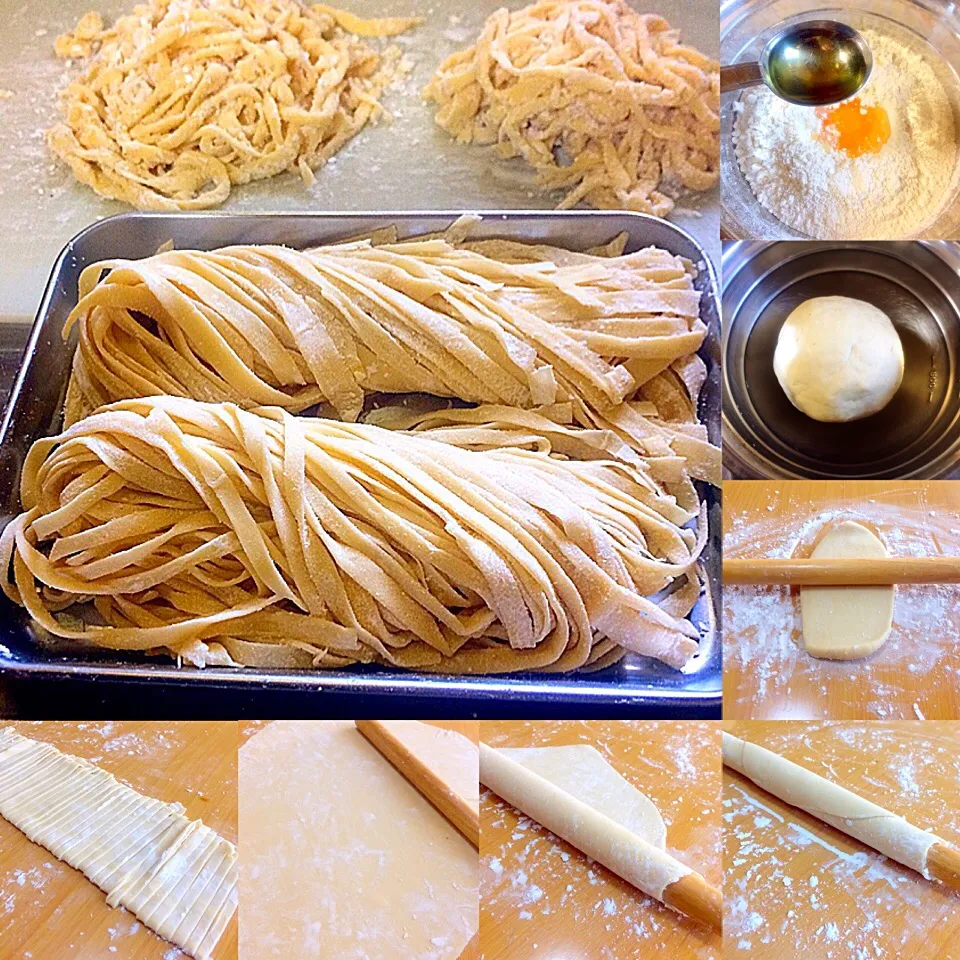 ど素人の麺打ち道  自作 手打ちパスタ 手打ちラーメン 麺打ち状況|ガク魁‼︎男飯さん