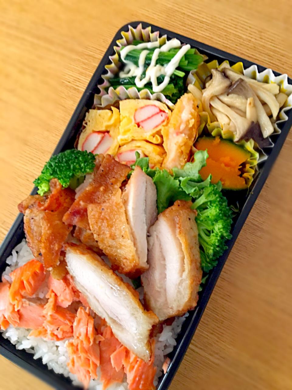 高校息子弁当☆チキン！！
