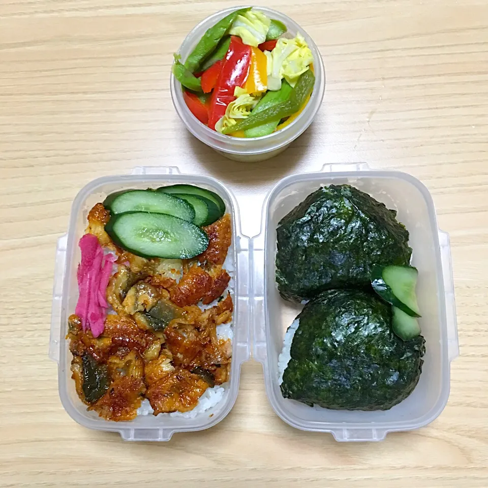 今日のお弁当‼︎ 12 May
#お弁当 #弁当 #lunch #lunchbox #お昼ごはん #昼ごはん #朝ごはん #おにぎり #うな丼 #鰻丼 #蒸し野菜|Yoshinobu Nakagawaさん