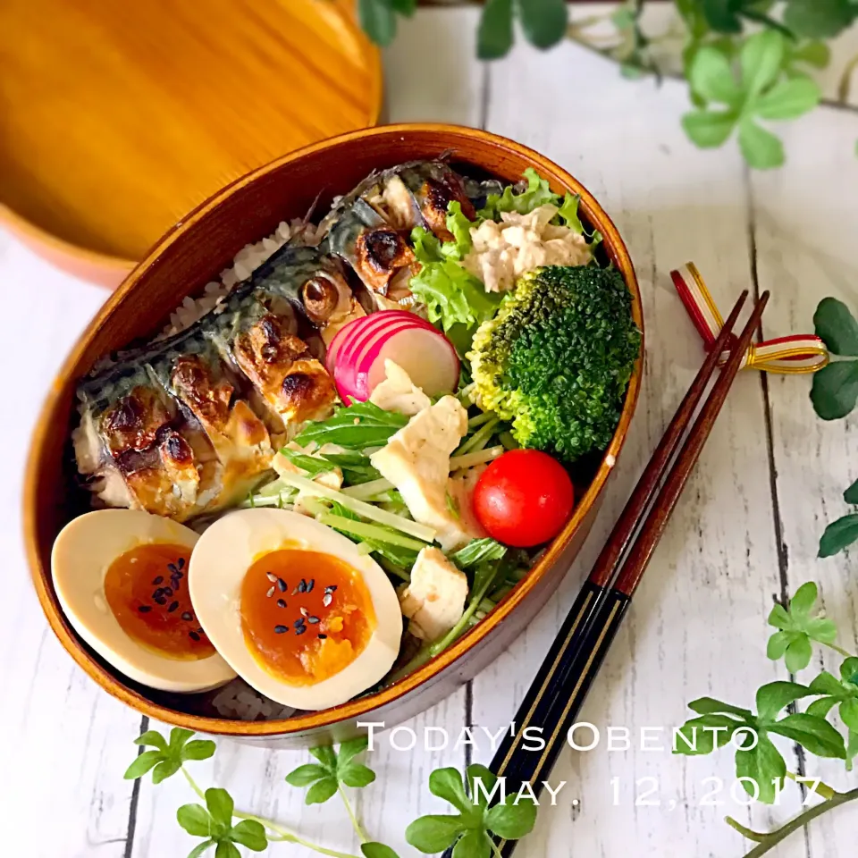 高校生息子弁当〜お魚弁当🐟|まぁちゃんさん