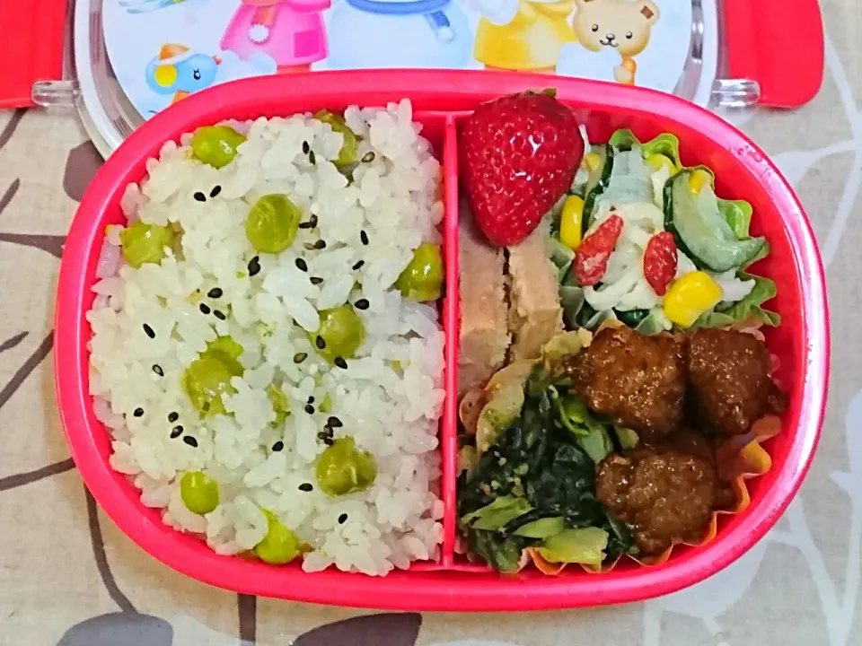 vegan給食用弁当♪|亜依さん