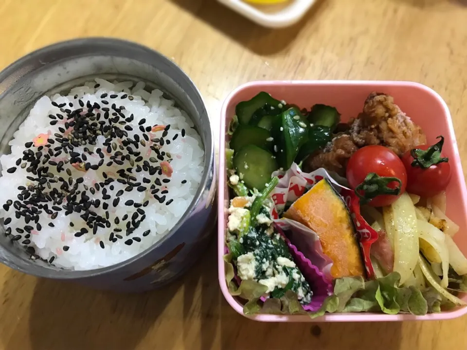 Snapdishの料理写真:#高校生女子弁当🍀|hayamiさん