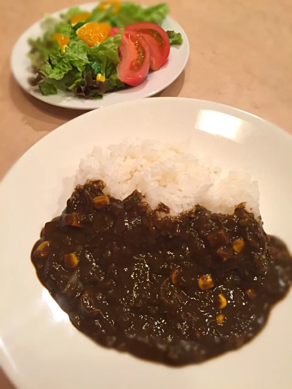 黒カレー
2日目カレーにイカ墨いれてみた(*'ω'*)|さちこさん