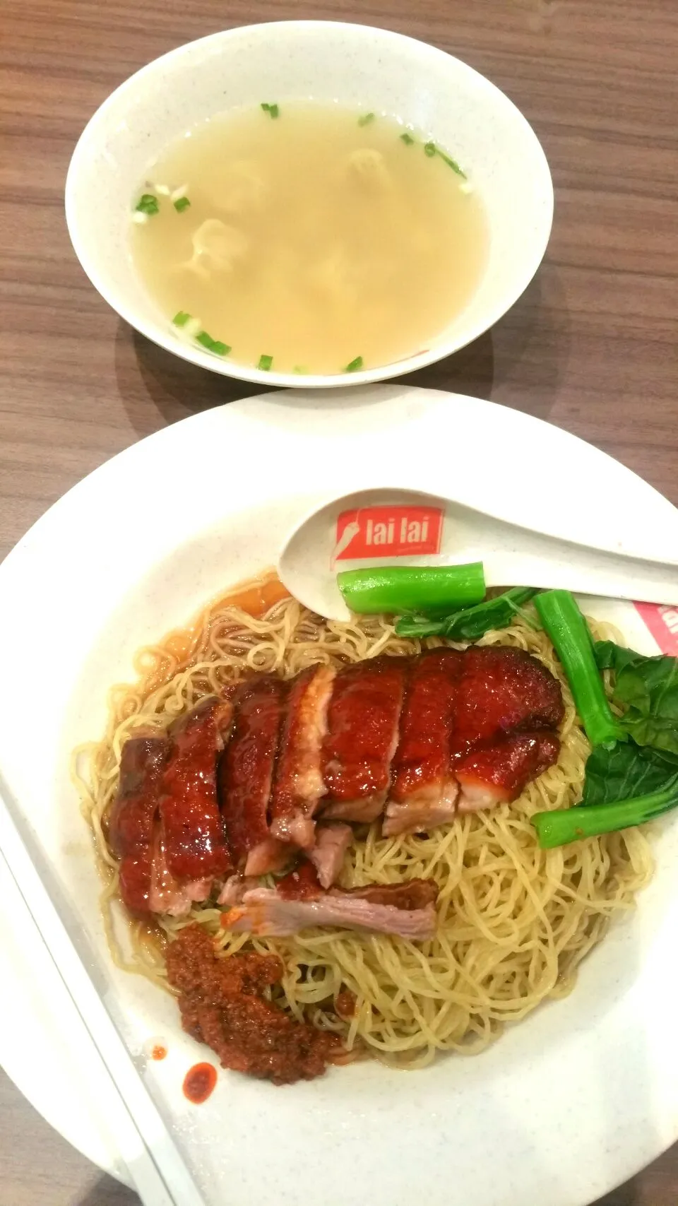 Roasted duck noodles with wanton soup 😍|🌷lynnlicious🌷さん