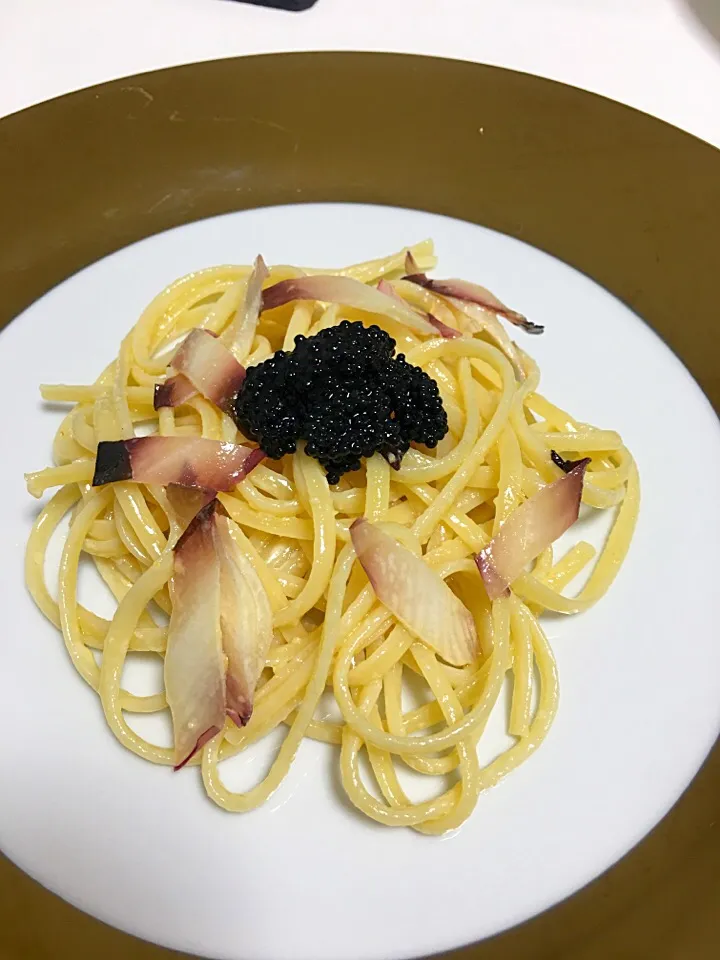 Snapdishの料理写真:レモンクリームパスタ|imogaraさん