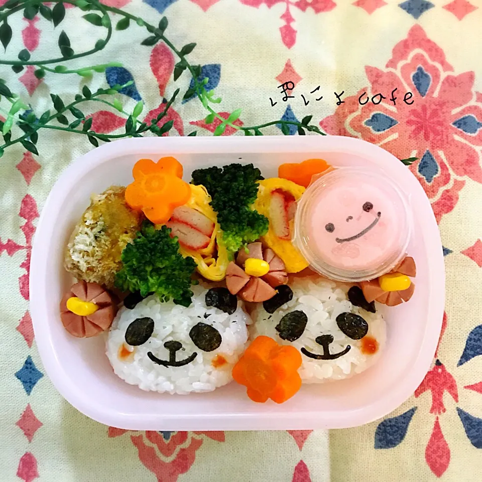 親子遠足弁当♡|ぽにょ☆さん