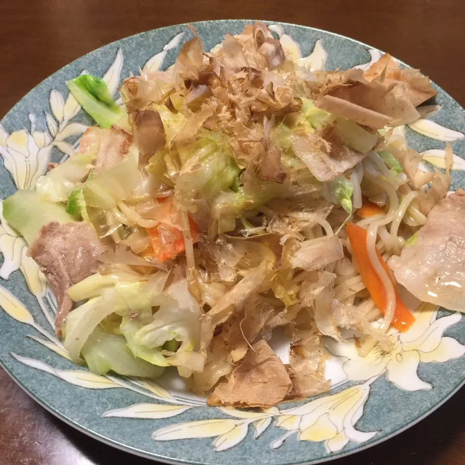 はんだ麺チャンプル|愛ペガさん