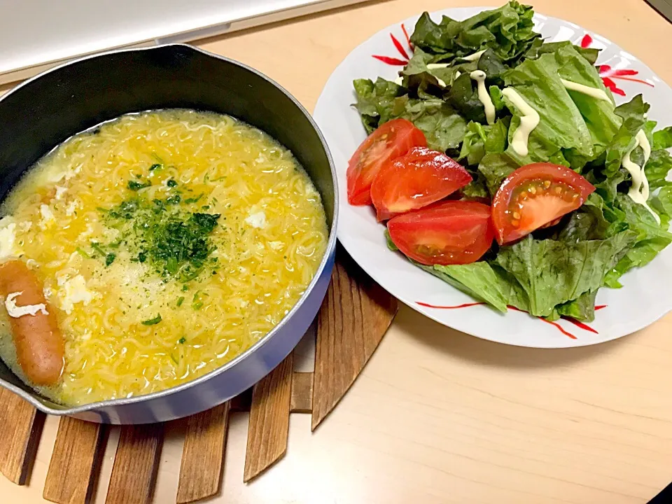 Snapdishの料理写真:5月13日昼食|ばぁさんさん