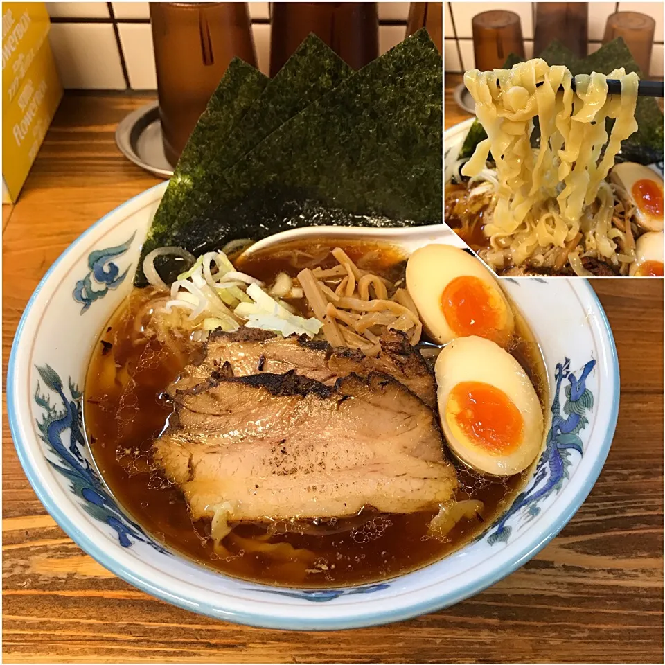 特製生姜醤油ラーメン@ぐじら食堂(東小金井)|塩豚骨さん