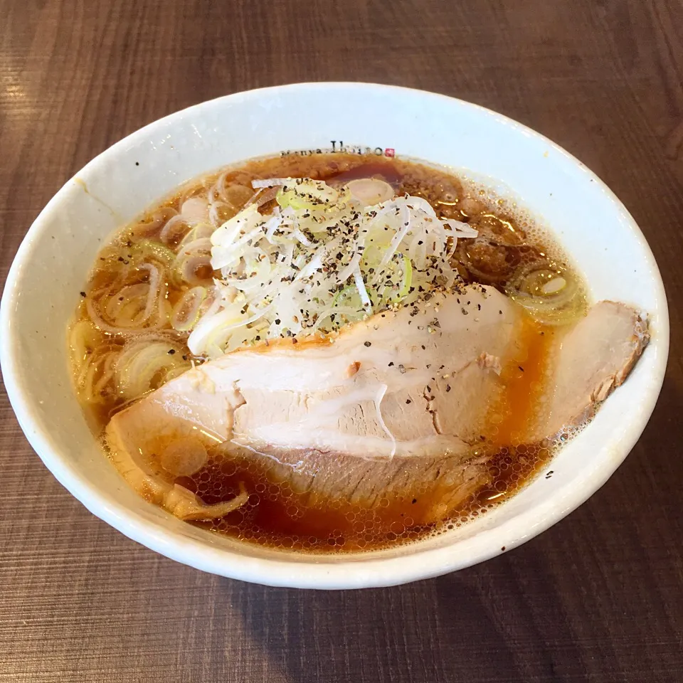 Snapdishの料理写真:富山県氷見市 麺屋いく蔵 氷見いく蔵ブラック|nanpuuさん