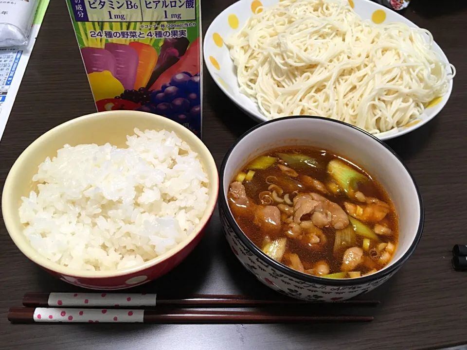 #鶏肉のピリ辛つけ麺|はっしーさん