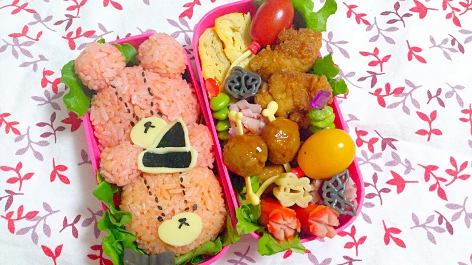 ルルロロちゃんお弁当❣️|足立 瑠美さん