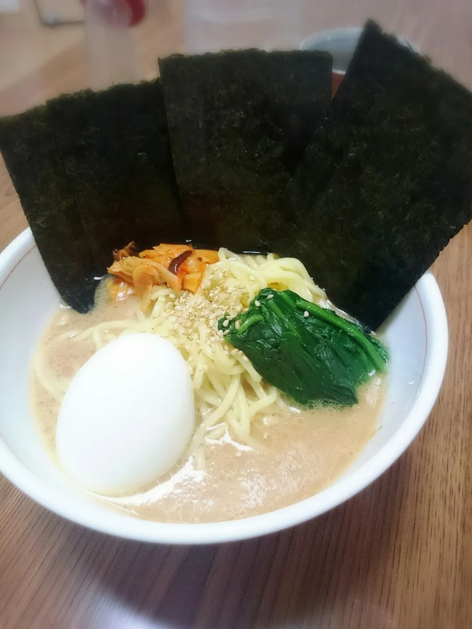 ・お家で家系ラーメン(スープの素と麺は市販)|ようかんさん