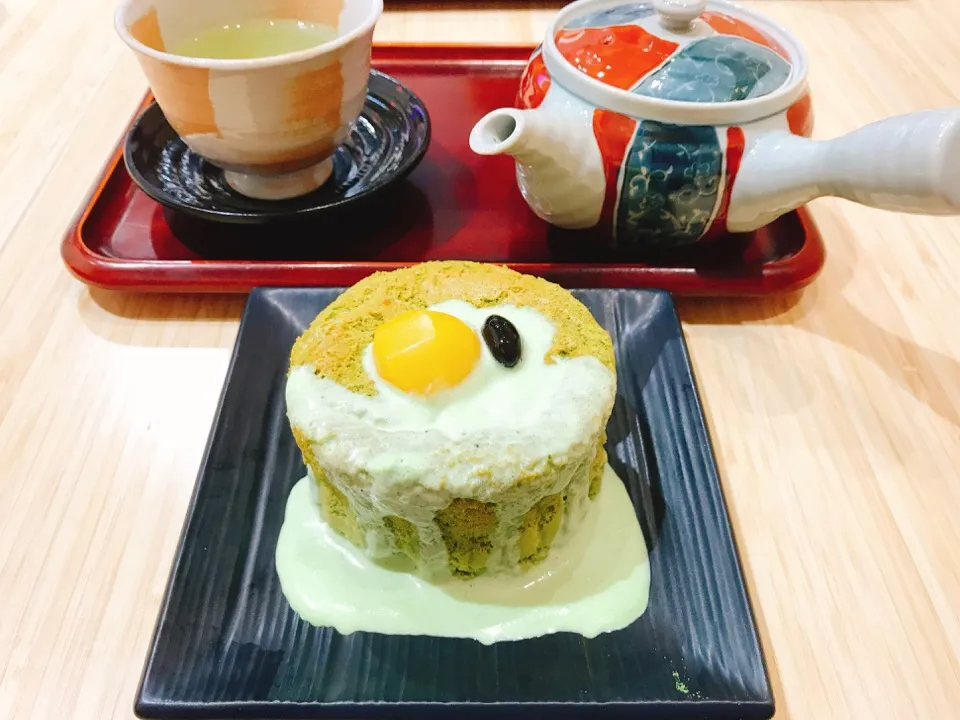 宇治抹茶のチーズケーキ|ちゃみこさん