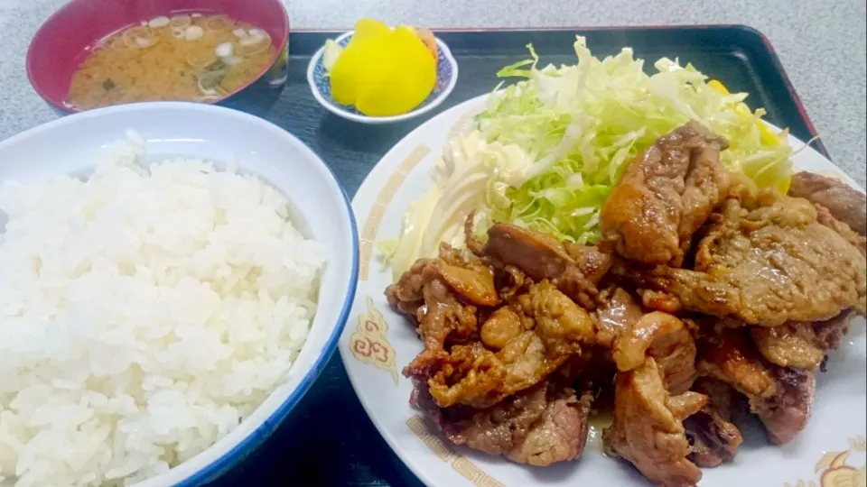 しょうが焼定食|大宮 輝久さん