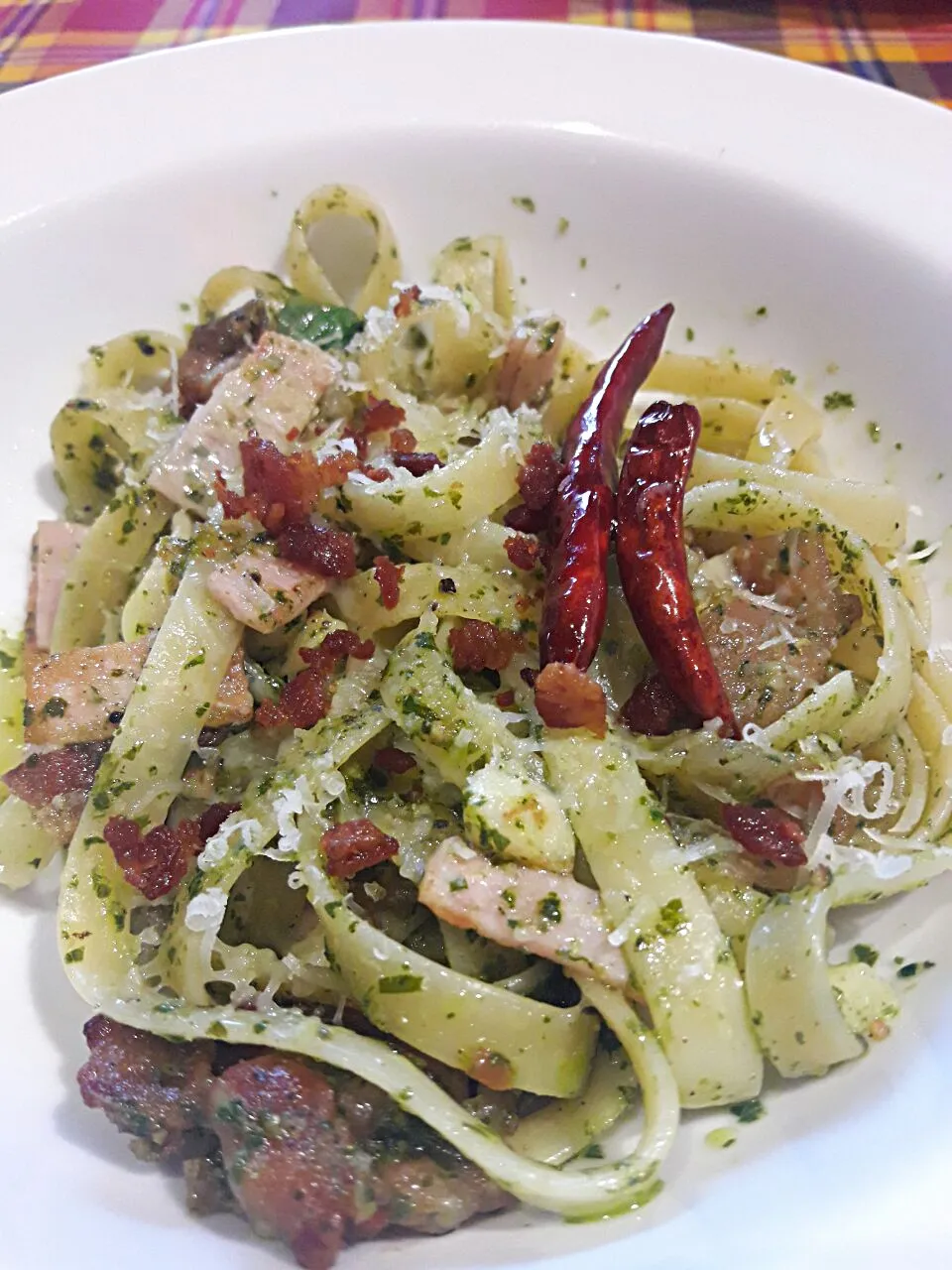 Pasta with Pesto Sauce|Jeab Lertさん